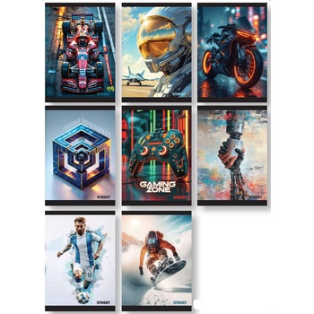 Image 1 of Тетрадка с телчета А5, 80л, ШР, ВАР (20060-А-2025/1)