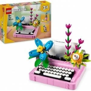 LEGO® LEGO® Creator Typewriter with Flowers 31169, 363 pcs