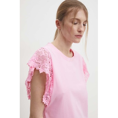 ANSWEAR Блуза Answear Lab в розово с изчистен дизайн (C08523.HWK)