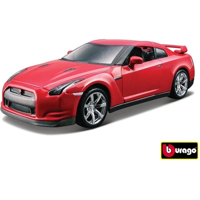 Bburago Plus Nissan GT R R35 2009 červená 1:32