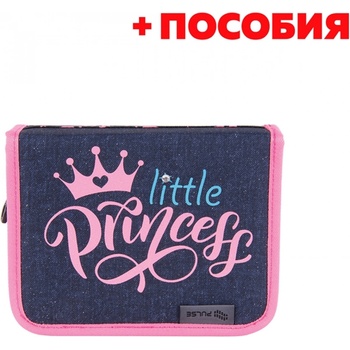 PULSE Несесер Jeans Princess, пълен, розов