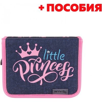 PULSE Несесер Jeans Princess, пълен, розов