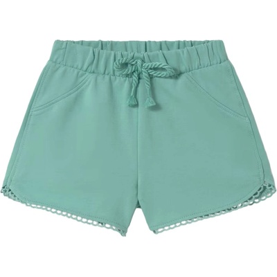 Mayoral Къси шорти Mayoral - Зелени, basic, с връзки и ластик, 12 м (25-00603-023-12M)