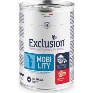 Exclusion Mobility All Breeds pork & rice 400 g