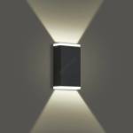 Brilagi - LED соларен стенен фенер SUN GUARD LED/2W/3, 7V 2000 mAh IP45 (BG2075)