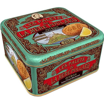 La Mére Poulard Coffret Lemon French shortbread plech 250 g