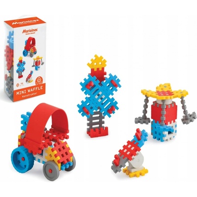 Marioinex MINI WAFLE 70 ks Konstruktér chlapci