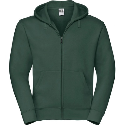 Russell Athletic 266m / Мъжки суичър с цип - бутилково зелен l (10266m54003)