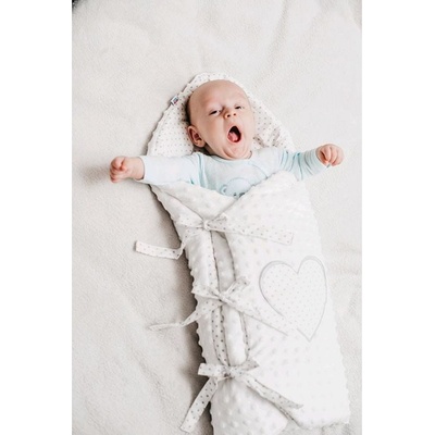 New Baby Zavinovačka z Minky biela