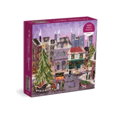 Galison Joy Laforme Christmas Square in Square Box 1000 dielov