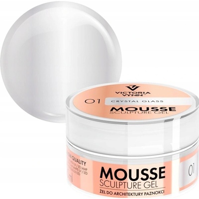 Victoria Vynn Mousse Sculpture Gel 01 Crystal Glass 15 ml