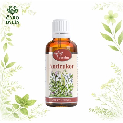 Serafin Tinktúra zo zmesi púčikov Anticukor 50 ml