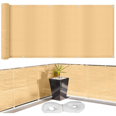 PLANTA Textilná sieť na balkón 0,9x6 m béžová