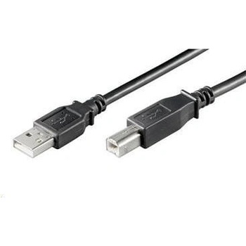 PremiumCord KU2AB5BK USB 2.0, A-B, 5m, černý