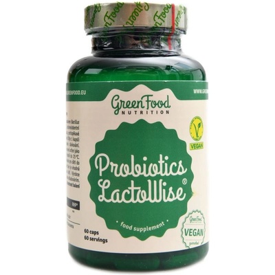 GreenFood Probiotiká Lactospore 60 kapsúl