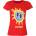 ROCK OFF дамска тениска Primal Scream - Screamadelica ЧЕРВЕН - ROCK OFF - PSCTS01LR