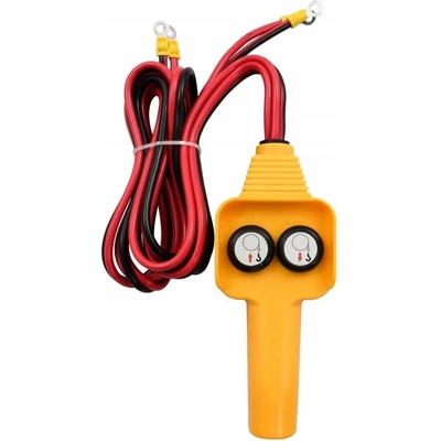 Greatstore 12V elektrický naviják 1360 kg s montážní deskou a lanovým oknem