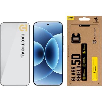 Tactical Xiaomi 17 TACTICAL GLASS SHIELD 5D стъклен протектор за екран 5D, 9H, ЧЕРЕН 57983128529 (57983128529)