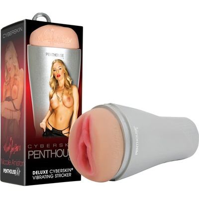 Orion CyberSkin Deluxe Vibrating Stroker Penthouse Nicole Aniston