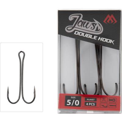 Mikado dvojháček JAWS DOUBLE HOOK vel.3 5 ks