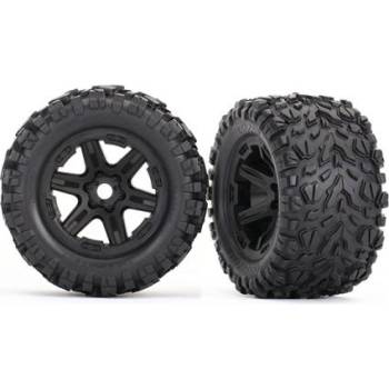 Traxxas колело 3.8", диск черен, гума Talon EXT (чифт)