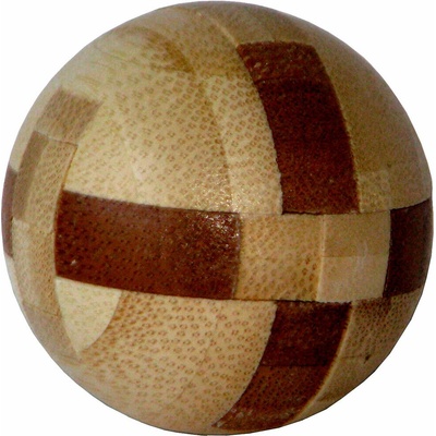 EUREKA 3D Bambusový hlavolam Ball