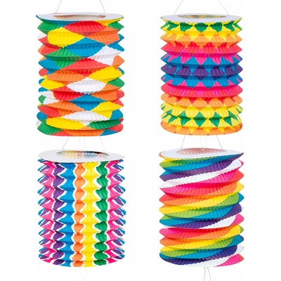 Boland Sada 12 strakatých lamponů válců – Zbozi.Blesk.cz