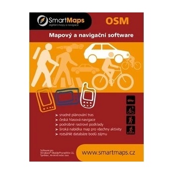 SmartMaps OSM Evropa 1:40 000
