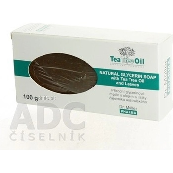 Dr. Müller Tea Tree Oil mydlo s lístkami čajovníka 100 g