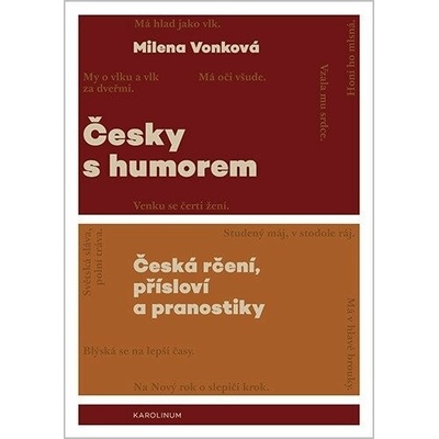 Česky s humorem - Česká rčení, přísloví a pranostiky