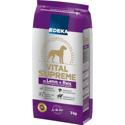 Edeka Vital Supreme jehněčí s rýží 3 kg