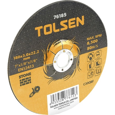 Tolsen Rezný kotúč 180 x 3 x 22 mm 76185
