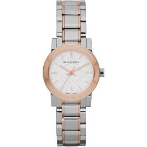 Burberry Дамски часовник Burberry The City BU9205, INOX, Сребрист / Розово злато (BU9205) Часовници