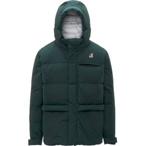 K-Way Мъжко ежедневно яке K-Way Le Vrai 4.0 Aurele Heavy Warm Casual jacket - Green Dark Jungle - размер XXL (003-3800-0215)