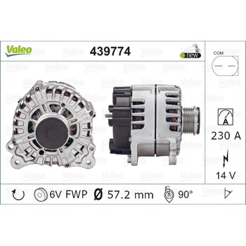 Alternátor VALEO 439774