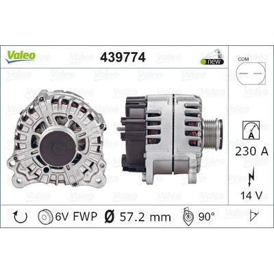 Alternátor VALEO 439774