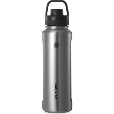 AquaFlask REGULAR+ L Ocelově stříbrná 1,18 l