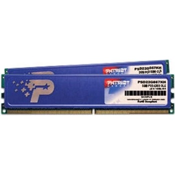 Patriot DDR2 4GB 800MHz CL5 (2x2GB) PSD24G800KH