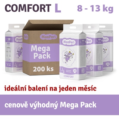 MonPeri Comfort L 8-13 kg 4 200