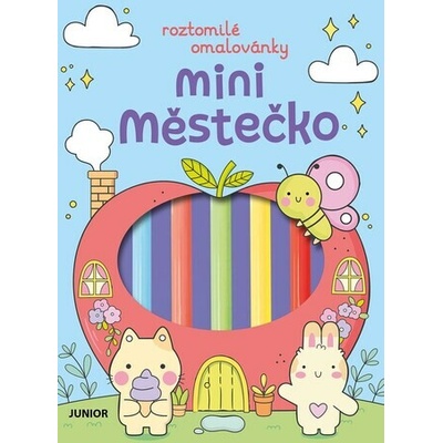 Mini městečko (Roztomilé omalovánky) - Angelina De Sol