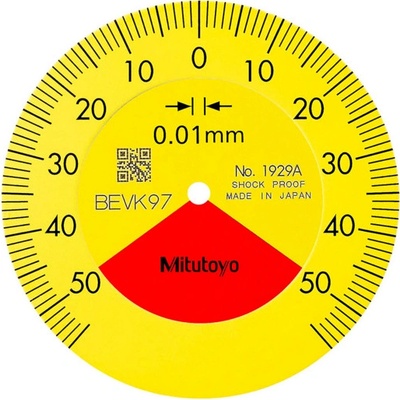 Mitutoyo Úchylkoměr číselníkový analogový 0,1/0,01mm ip52 mitu-1929ab-62