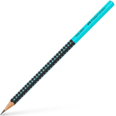 Faber-Castell Grip 2001 Two Tone HB čierna/tyrkysová