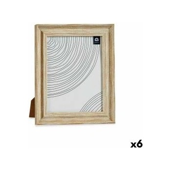 Gift Decor Рамка за снимки Gift Decor Кафяв Златен Дървен Кристал Пластмаса (6 броя)