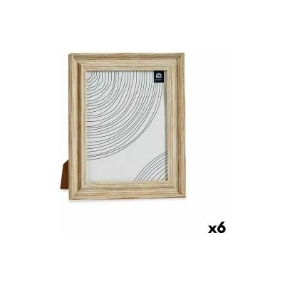 Gift Decor Рамка за снимки Gift Decor Кафяв Златен Дървен Кристал Пластмаса (6 броя)