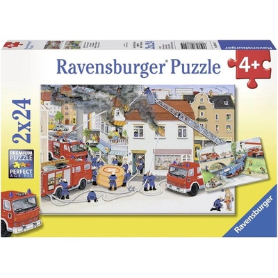 Ravensburger S hasičským sborem 2 x 24 dielov
