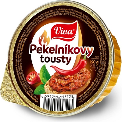 Viva Pekelníkovy tousty paštika 16 x 120 g