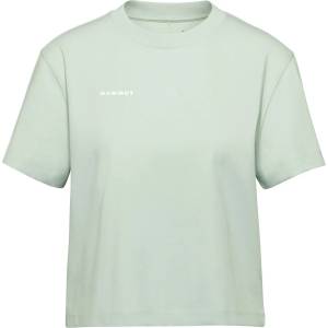 Mammut Дамска тениска Mammut Women's Base Cropped T-Shirt Mini Logo T-shirt - Silver Sage - размер XL (916-5629-0215)