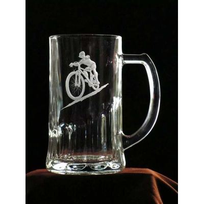 Rytiskla cz brouŠený půllitr tudor horské kolo bike 01 sjezd 500 ml
