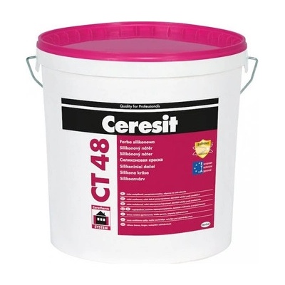 Ceresit CT 48 silikon.farba transpar 15l