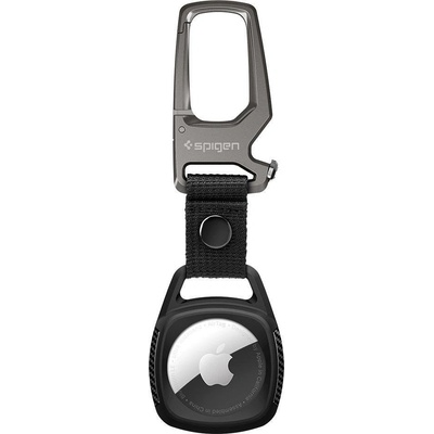 Spigen Защитен калъф Spigen, Rugged Armor, Съвместим с Apple AirTag, Черен (8809710755468)